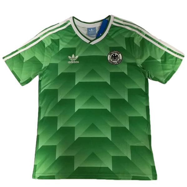 Germany away retro soccer jersey maillot match men's 2ed sportwear football shirt 1990